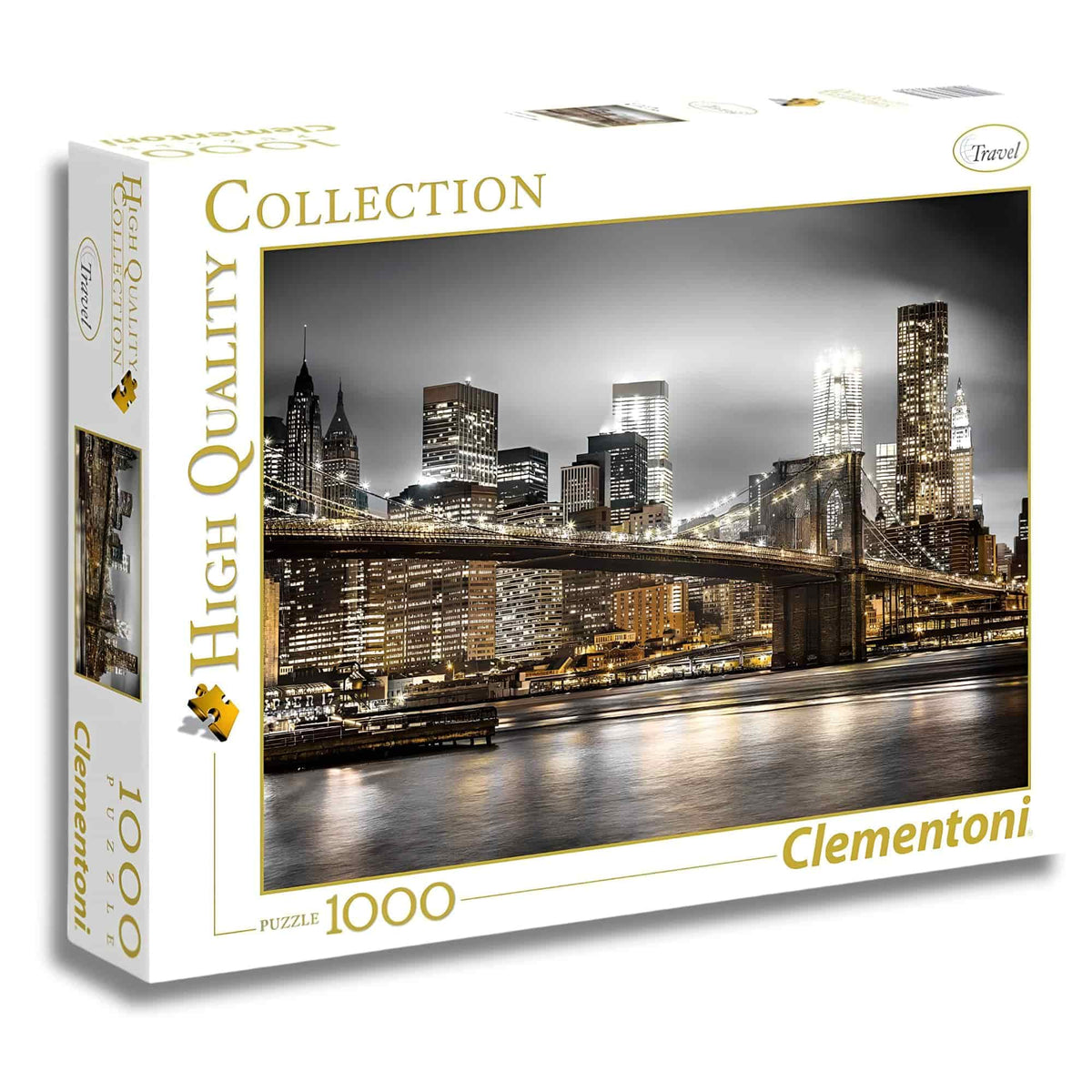 Clementoni - Puzzle 1000 Piezas New York Skyline High Quality Collection