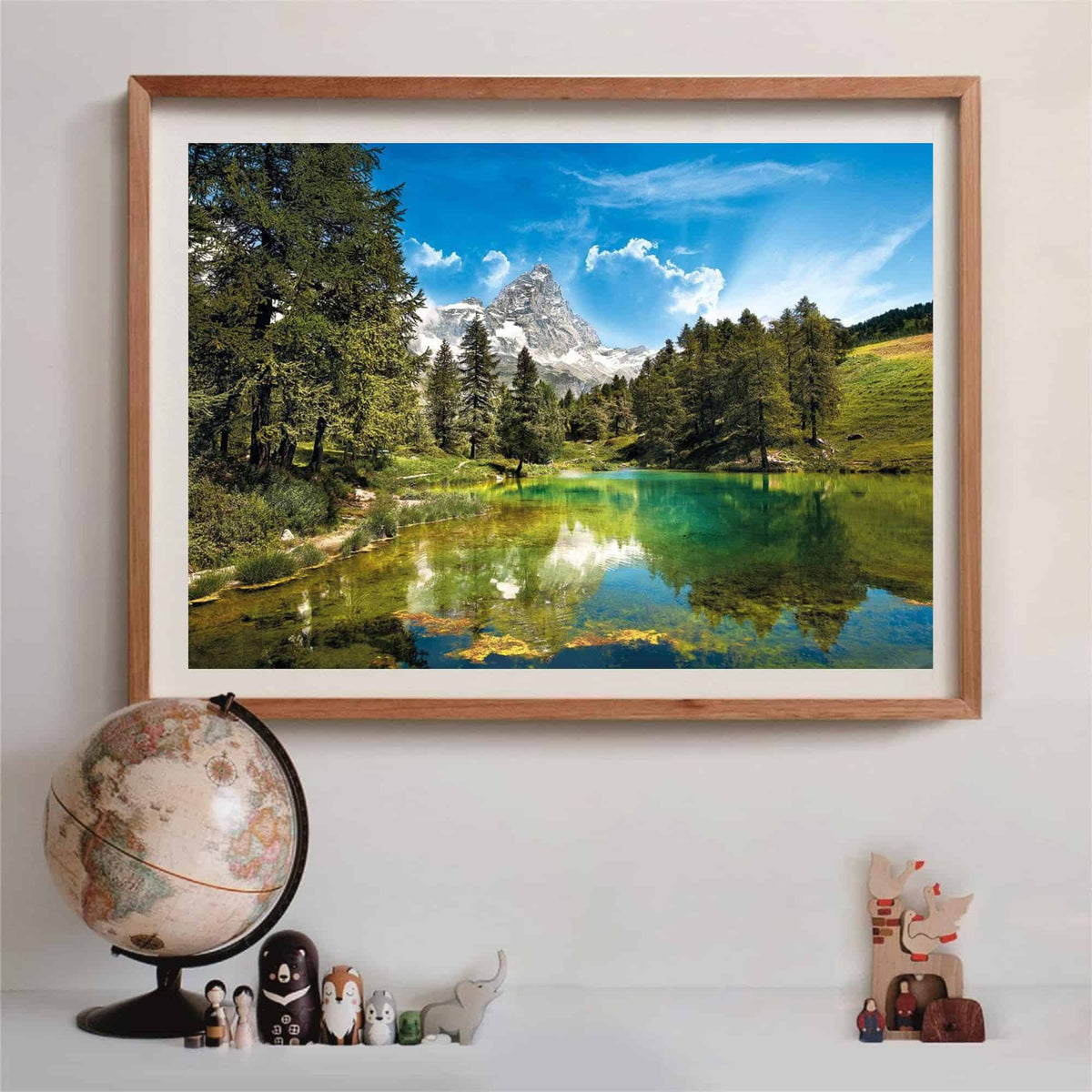Clementoni - Puzzle 1500 Piezas Blue Lake High Quality Collection