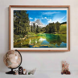 Clementoni - Puzzle 1500 Piezas Blue Lake High Quality Collection