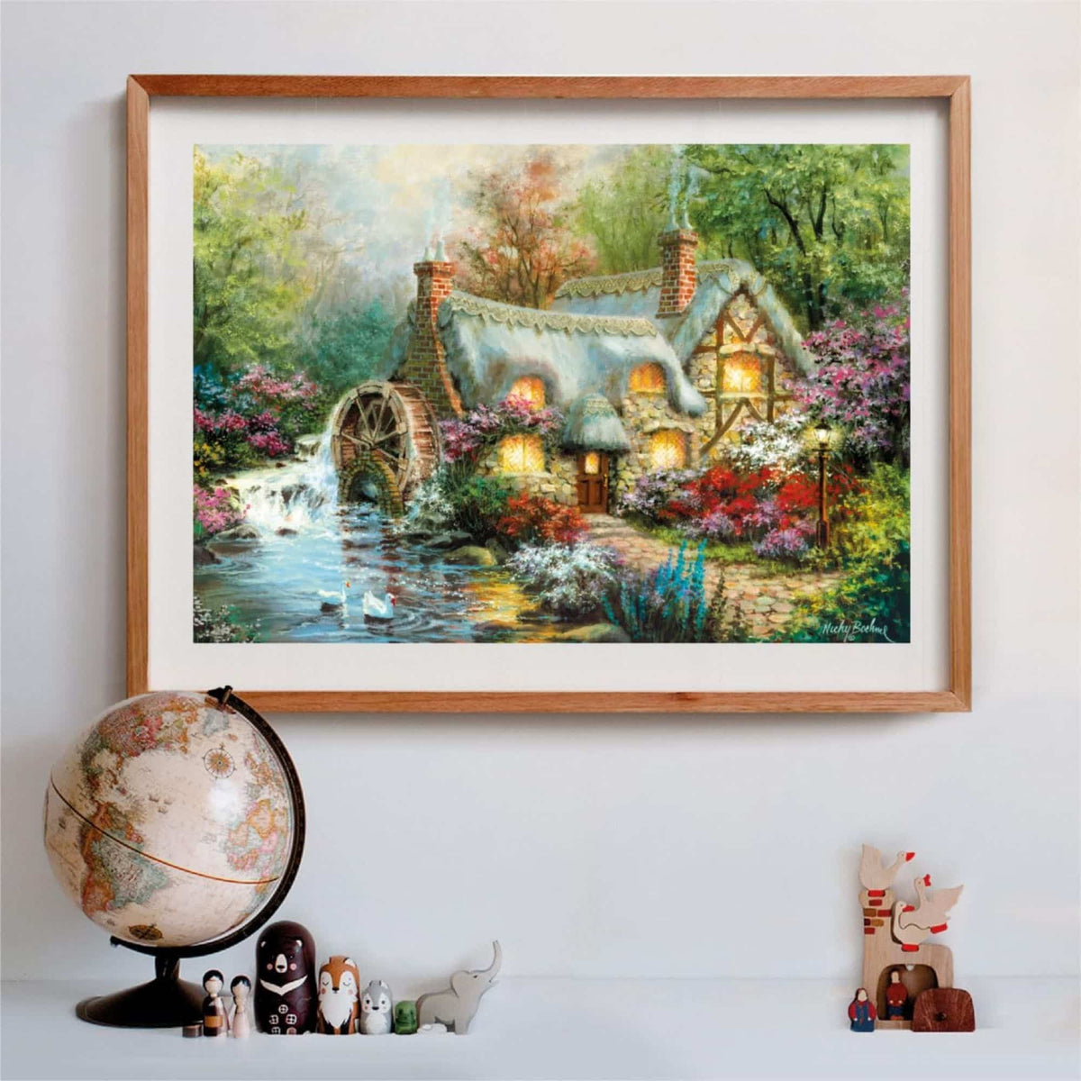 Clementoni - Puzzle 1500 Piezas Compact Country Retreat High Quality Collection
