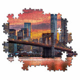 Clementoni - Puzzle 1500 Piezas Compact East River At Dusk High Quality Collection
