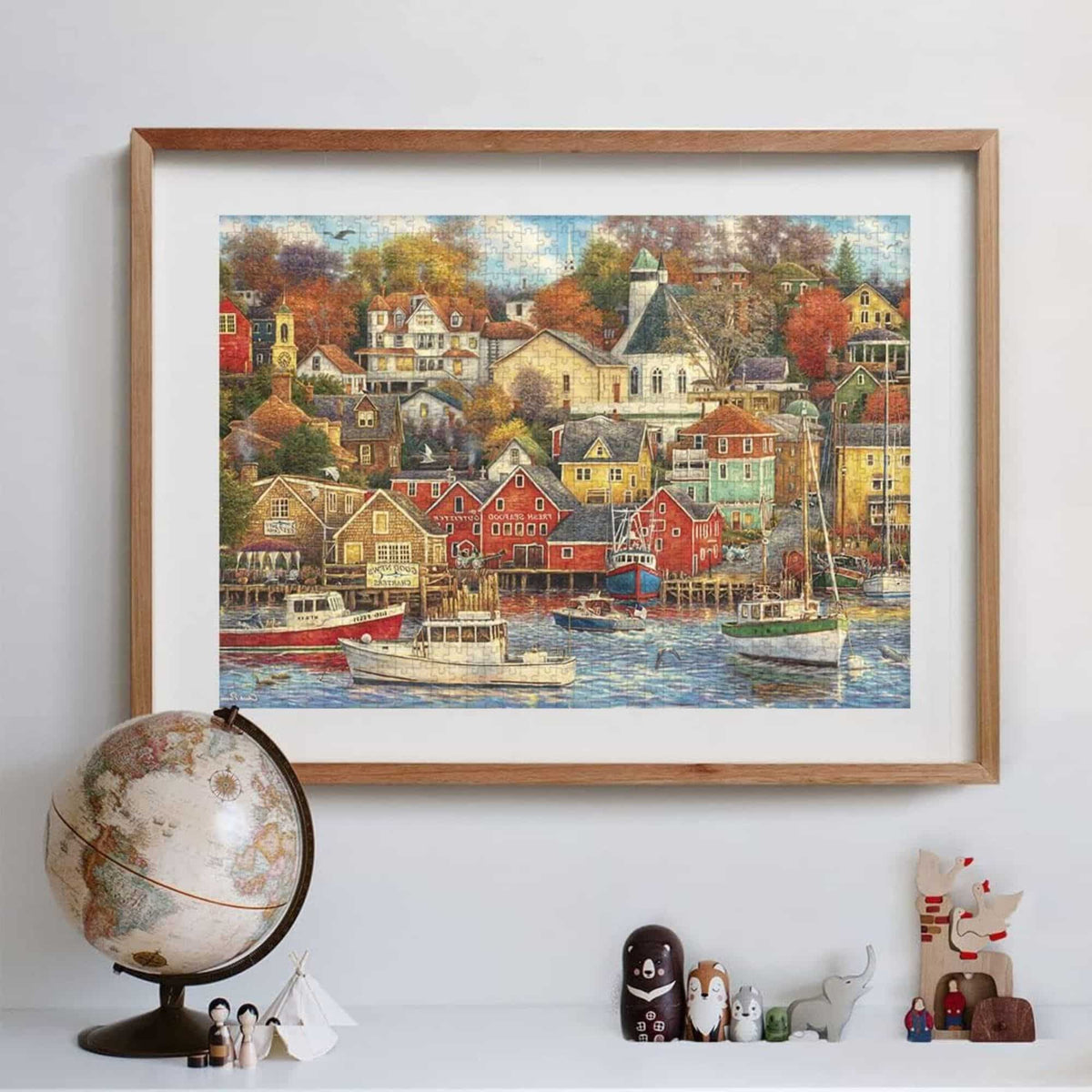 Clementoni - Puzzle 1500 Piezas Good Times Harbor High Quality Collection