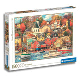 Clementoni - Puzzle 1500 Piezas Good Times Harbor High Quality Collection