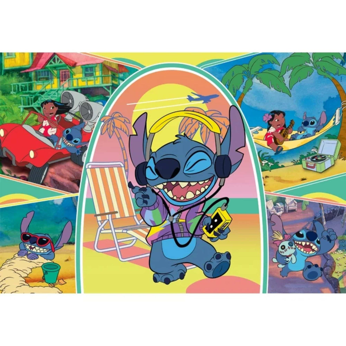 Clementoni - Puzzle 180 Piezas Stitch Disney