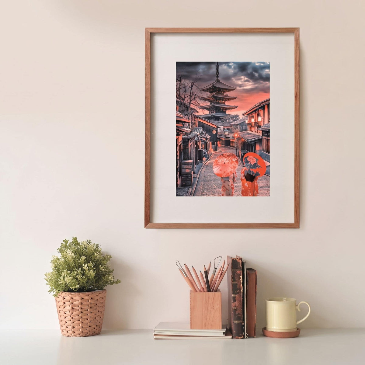 Clementoni - Puzzle 500 Piezas Compact Evening In Kyoto High Quality Collection