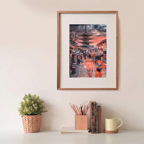 Clementoni - Puzzle 500 Piezas Compact Evening In Kyoto High Quality Collection