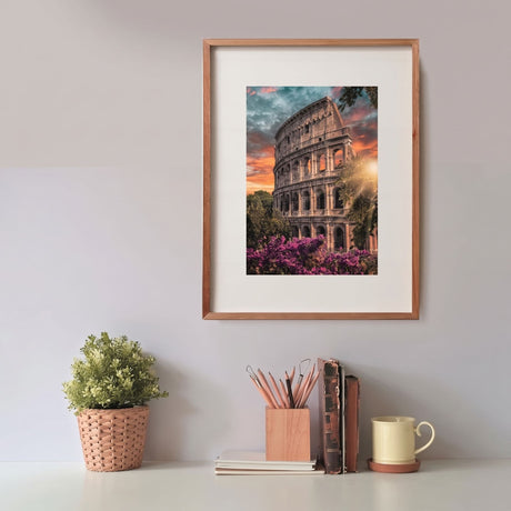 Clementoni - Puzzle 500 Piezas Compact Flavian Amphitheatre High Quality Collection