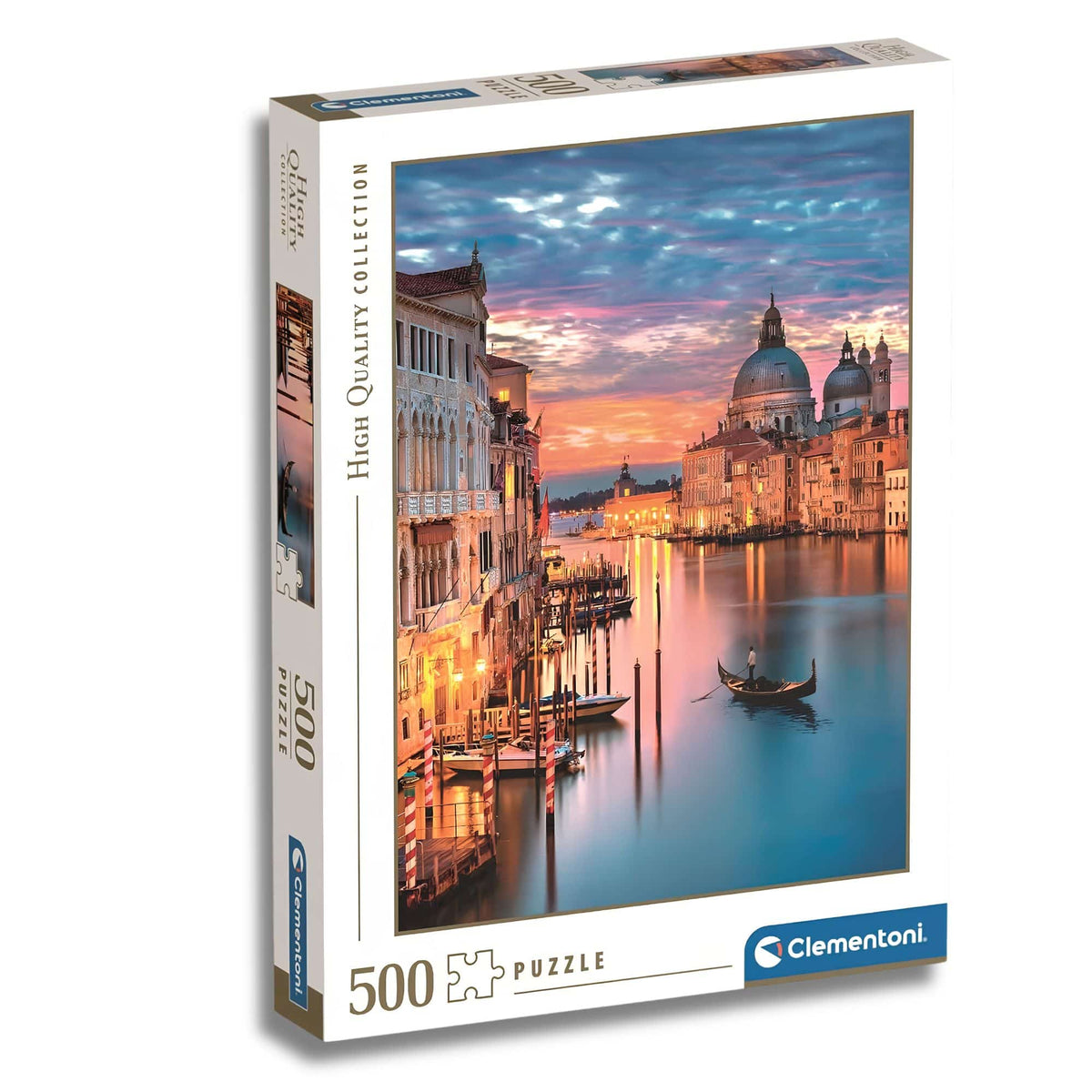 Clementoni - Puzzle 500 Piezas Lighting Venice High Quality Collection