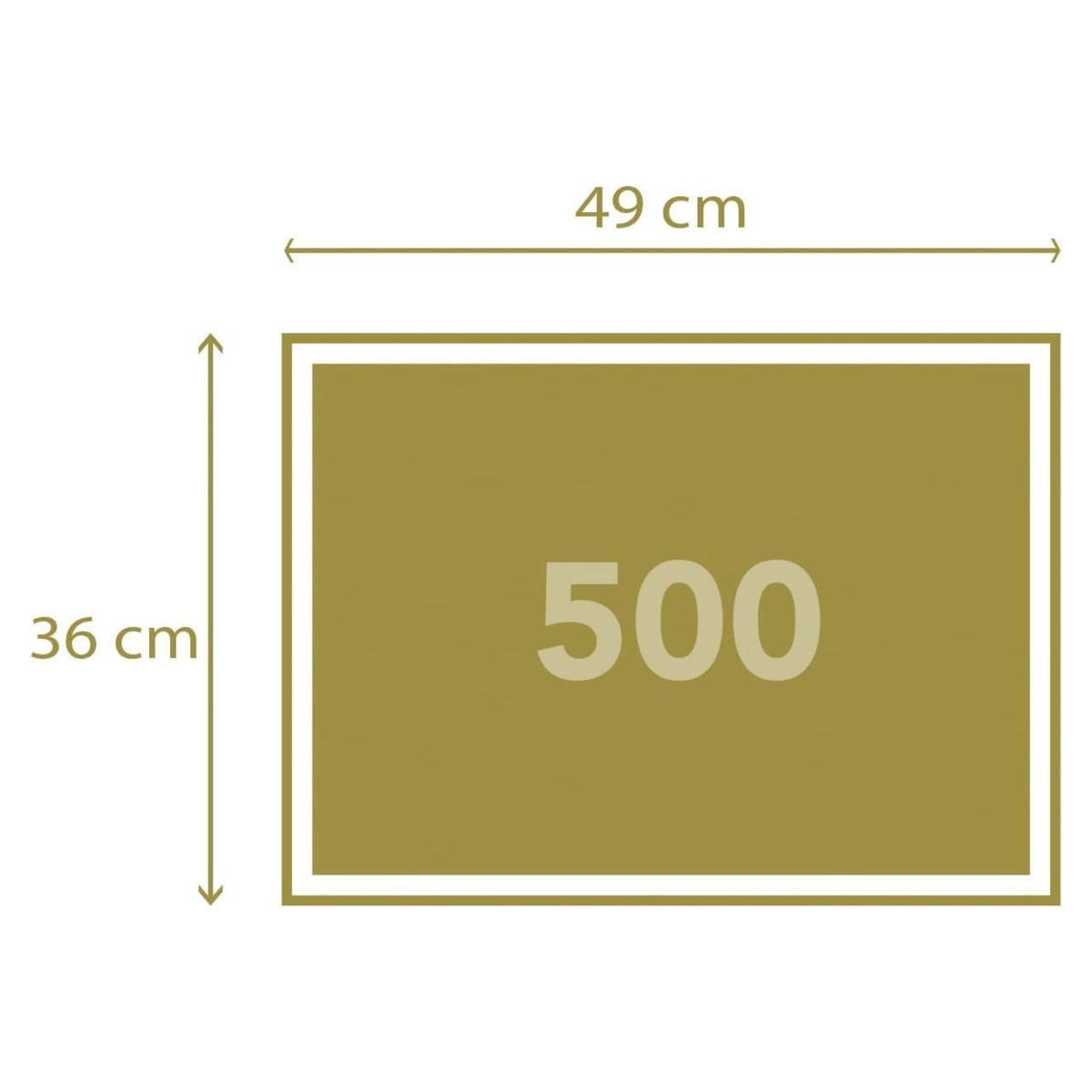 Clementoni - Puzzle 500 Piezas Monte Rosa Dreaming High Quality Collection