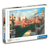 Clementoni - Puzzle 500 Piezas Westminster Bridge 2025 High Quality Collection
