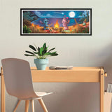 Clementoni - Puzzle 1000 Piezas Disney Stitch Panorama