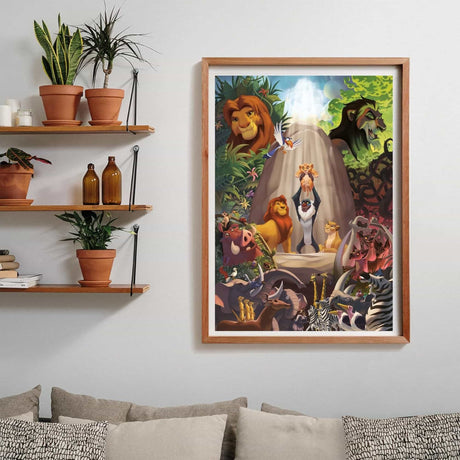 Clementoni - Puzzle 1000 Piezas El Rey León Disney