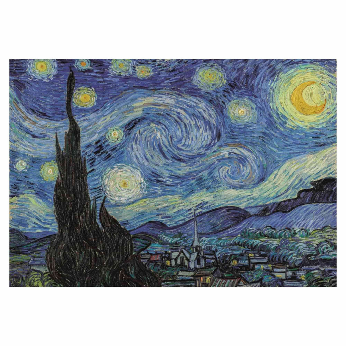 Clementoni - Puzzle 1000 Piezas La Noche Estrellada Museum Collection