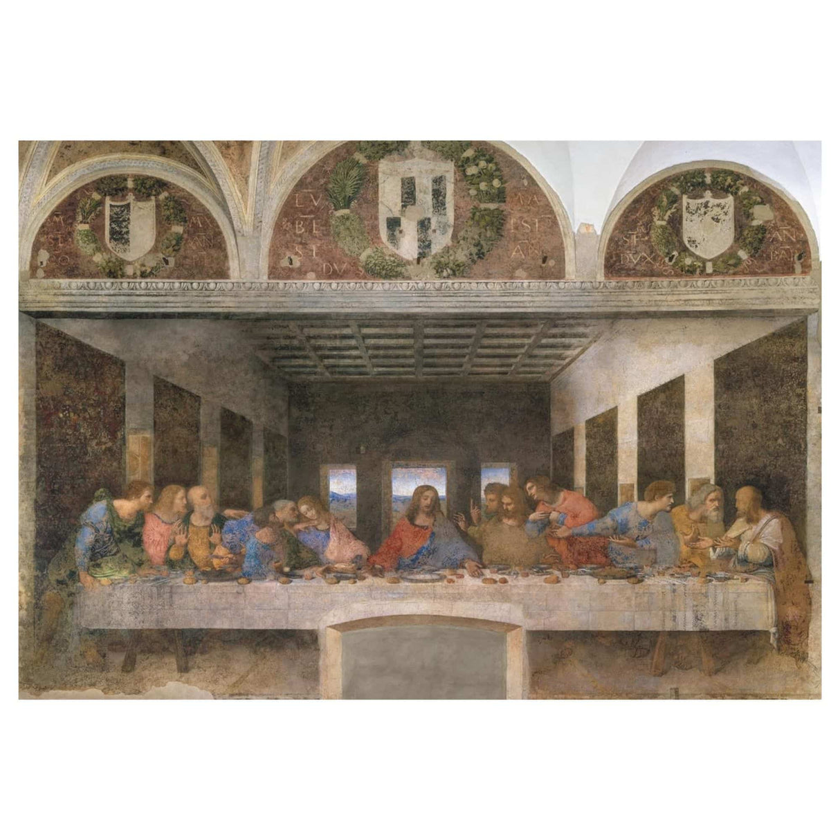 Clementoni - Puzzle 1000 Piezas La Última Cena Museum Collection