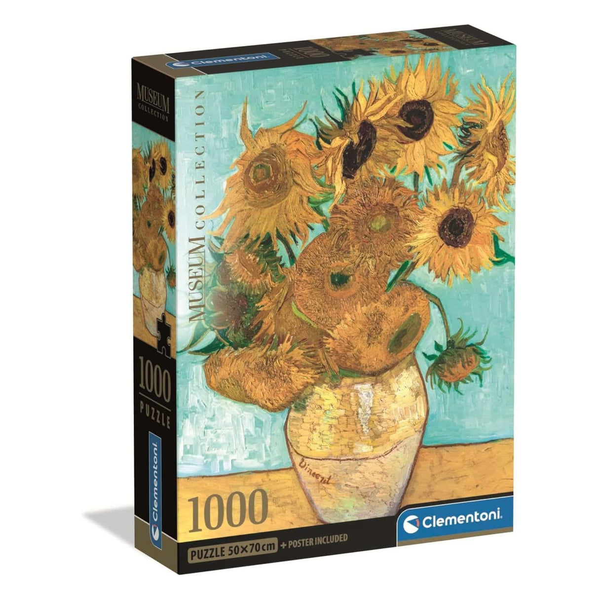Clementoni - Puzzle 1000 Piezas Los Girasoles Museum Collection