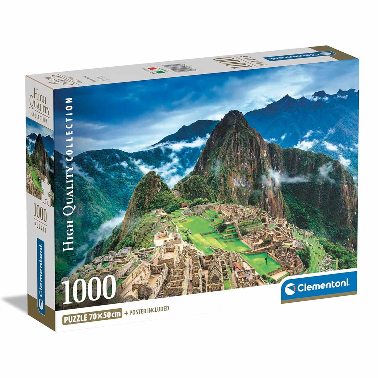 Clementoni - Puzzle 1000 Piezas Machu Picchu High Quality Collection