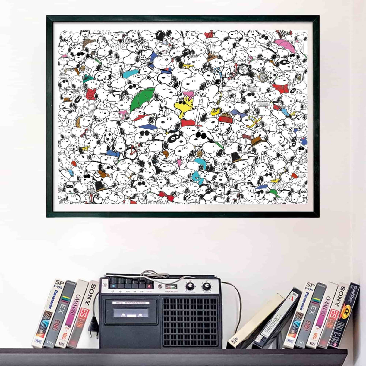 Clementoni - Puzzle 1000 Piezas Peanuts Snoopy Impossible