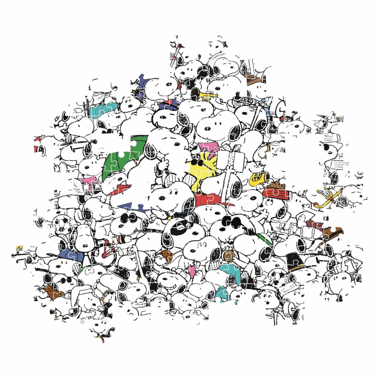 Clementoni - Puzzle 1000 Piezas Peanuts Snoopy Impossible