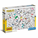 Clementoni - Puzzle 1000 Piezas Peanuts Snoopy Impossible
