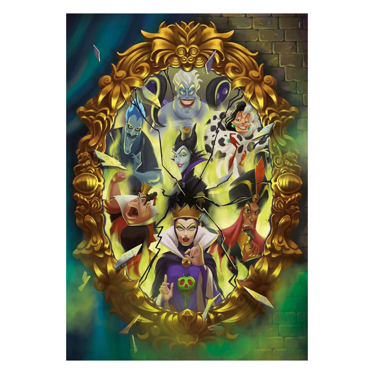 Clementoni - Puzzle 1000 Piezas Villanos de Disney