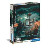 Clementoni - Puzzle 1500 Piezas Barco Pirata High Quality Collection
