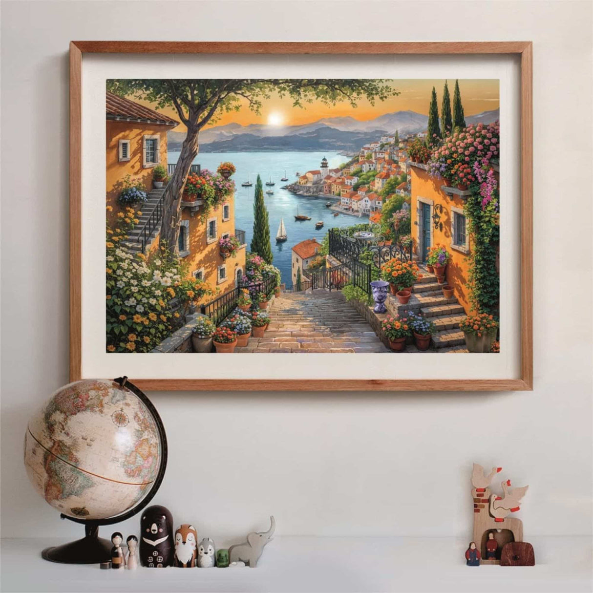 Clementoni - Puzzle 1500 Piezas Steps to the Harbour High Quality Collection