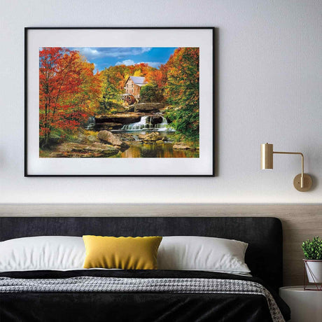 Clementoni - Puzzle 2000 Piezas Molino en Glade Creek High Quality Collection