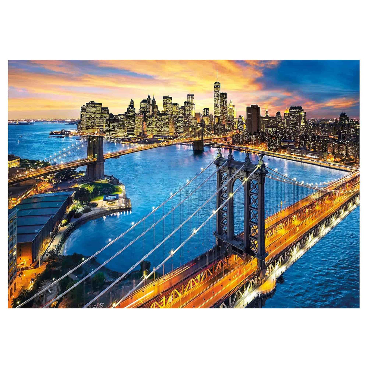 Clementoni - Puzzle 3000 Piezas New York High Quality Collection