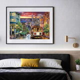 Clementoni - Puzzle 3000 Piezas San Francisco High Quality Collection