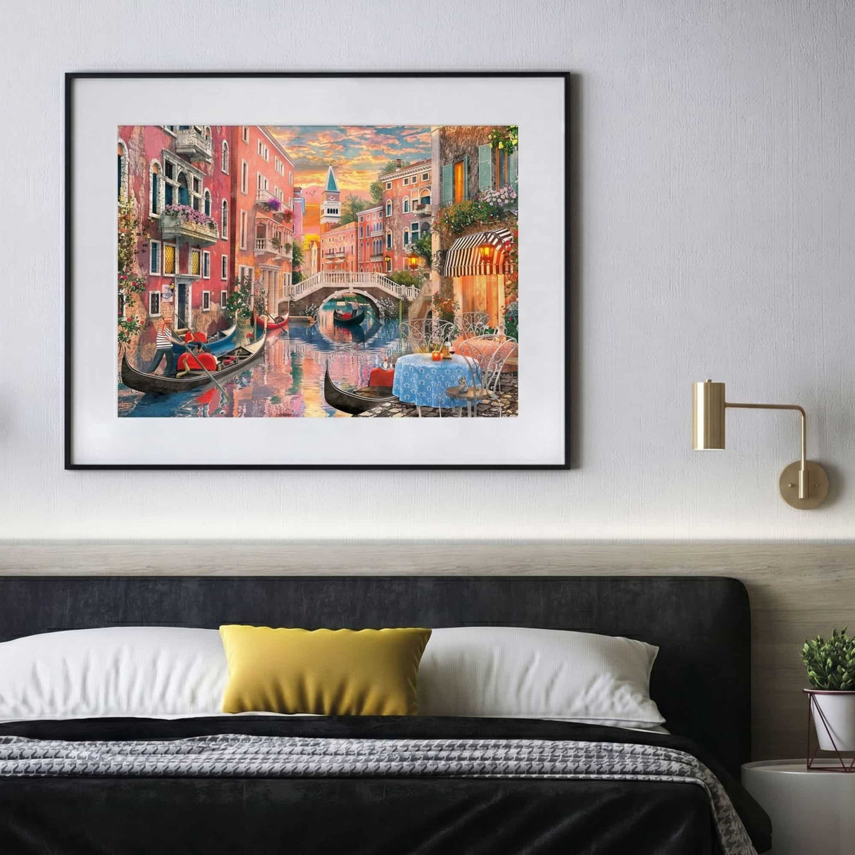 Clementoni - Puzzle 6000 Piezas Atardecer en Venecia High Quality Collection