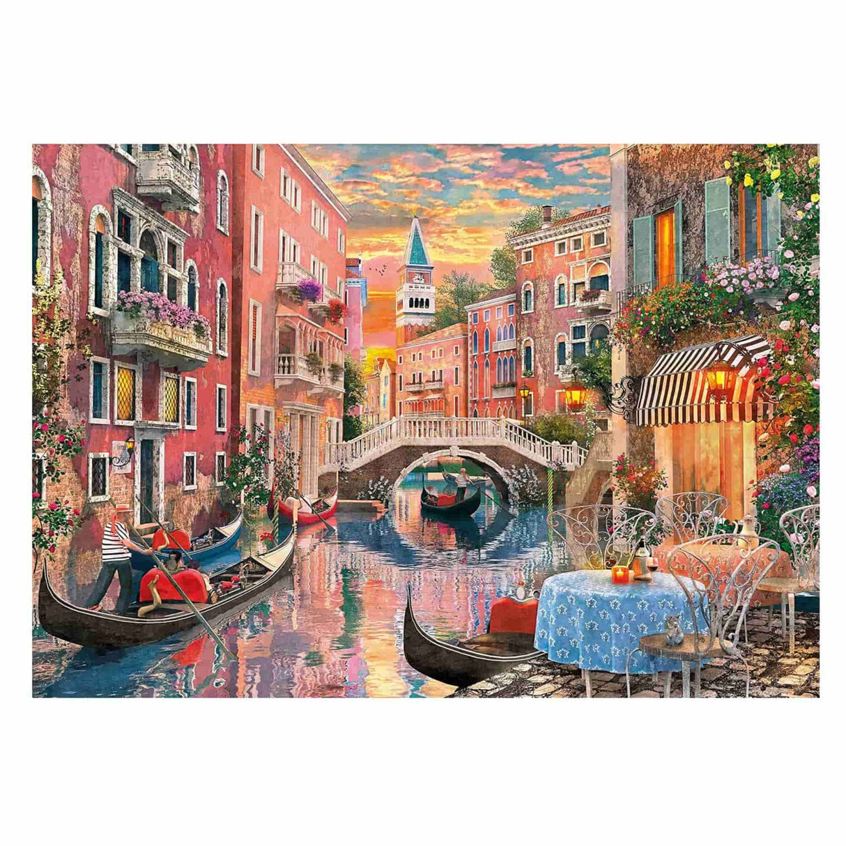 Clementoni - Puzzle 6000 Piezas Atardecer en Venecia High Quality Collection