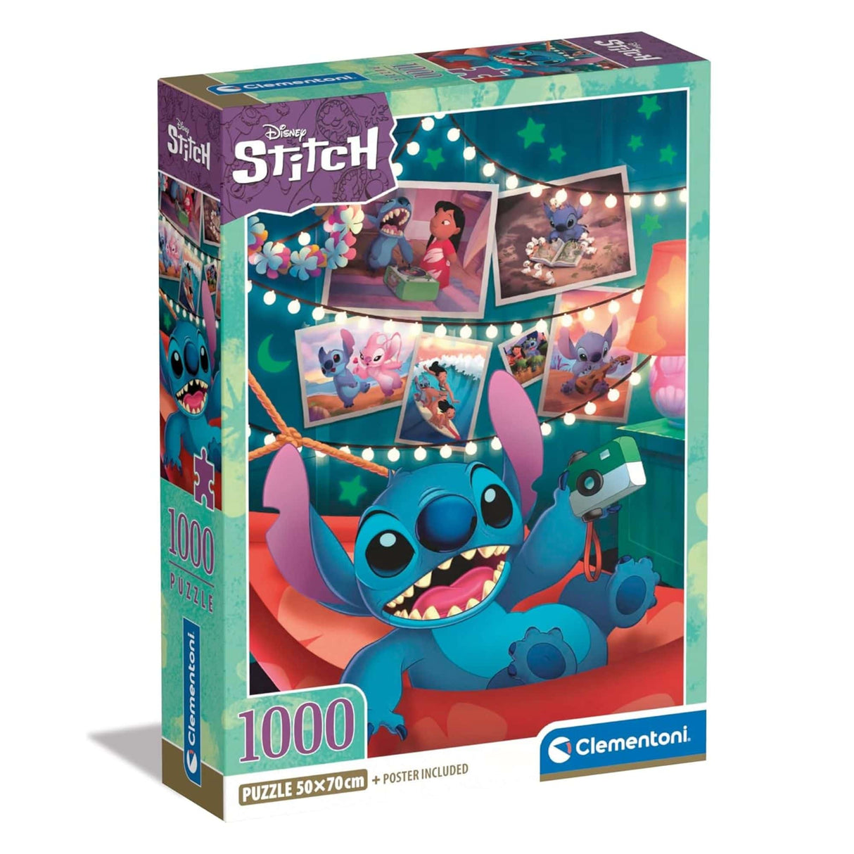 Clementoni - Puzzle 1000 Piezas Stitch Disney