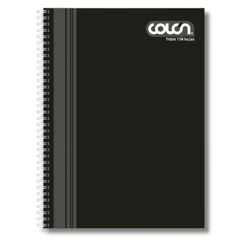 Colon - Cuaderno Triple Liso 7 mm 150 h