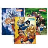 Colon - Cuaderno Universitario Dragon Ball 7 mm 100 h