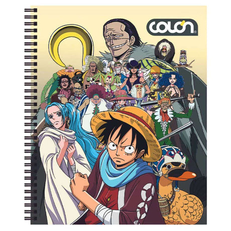 Colon - Cuaderno Universitario One Piece 7 mm 100 h