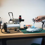 Compresor para Aerógrafos Profesional Mejorado con Conexión 1/8 BSP