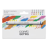 Copic Acrea - Set 6 Marcadores Punta Fina Vivid