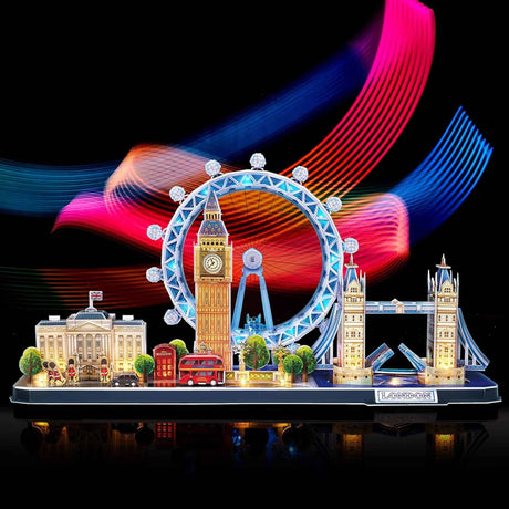 Cubicfun Cityline - Puzzle 3D London LED