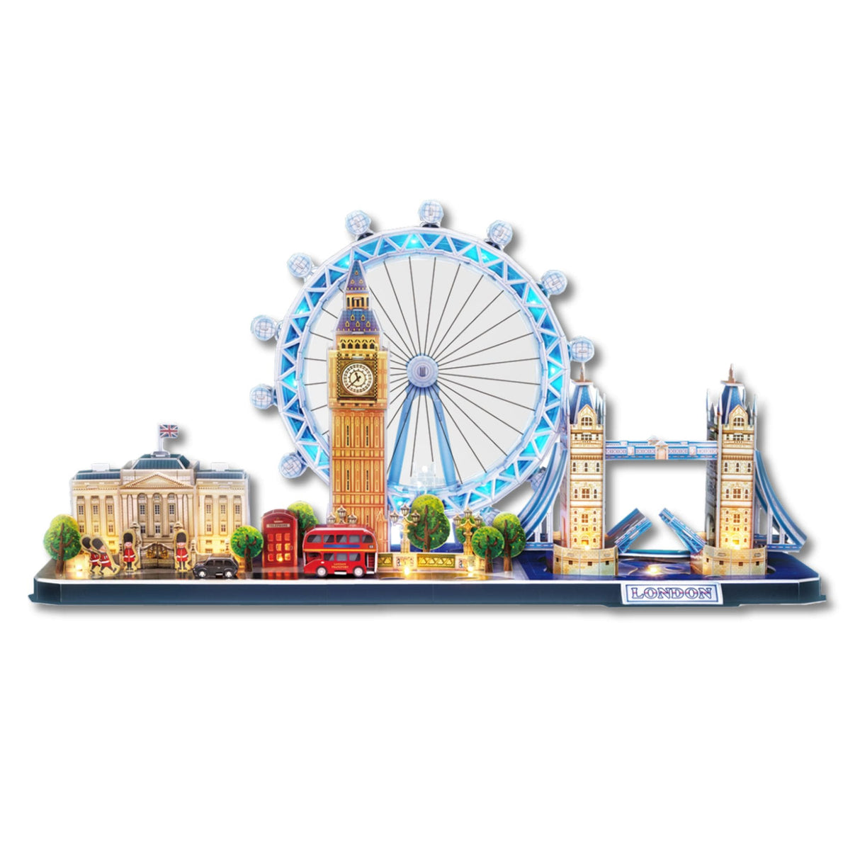 Cubicfun Cityline - Puzzle 3D London LED