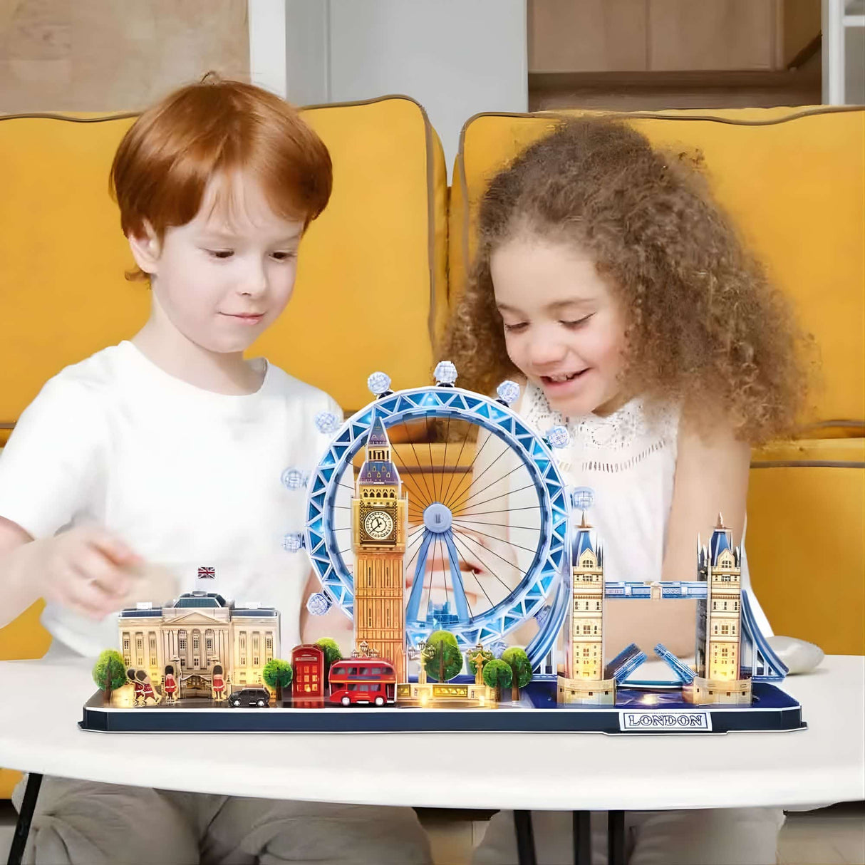 Cubicfun Cityline - Puzzle 3D London LED
