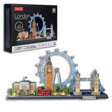 Cubicfun Cityline - Puzzle 3D London LED