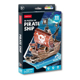 Cubicfun Mini - Puzzle 3D Barco Pirata