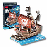Cubicfun Mini - Puzzle 3D Barco Pirata
