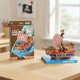 Cubicfun Mini - Puzzle 3D Velero