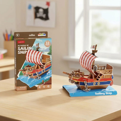 Cubicfun Mini - Puzzle 3D Velero