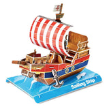 Cubicfun Mini - Puzzle 3D Velero