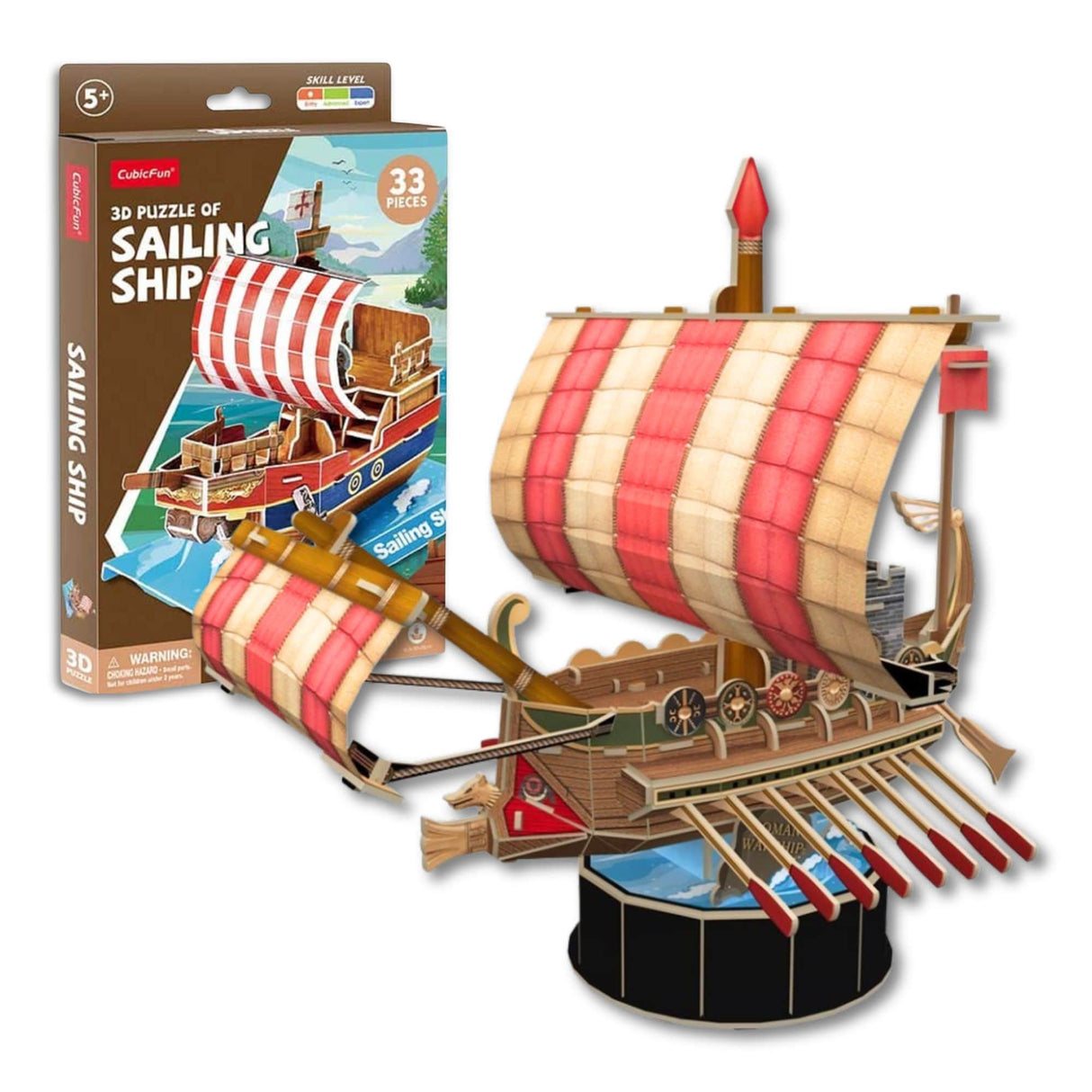 Cubicfun Mini - Puzzle 3D Velero