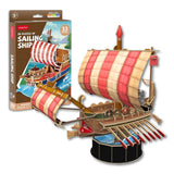 Cubicfun Mini - Puzzle 3D Velero