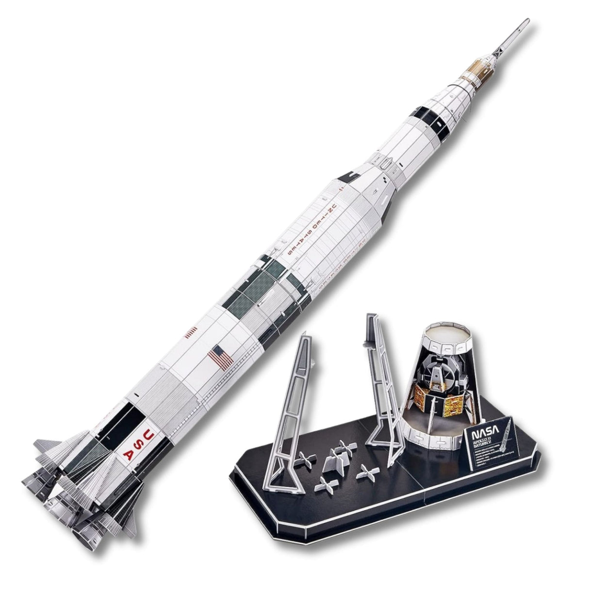 Cubicfun NASA - Puzzle 3D Apollo Saturn V