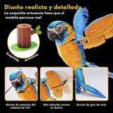 Cubicfun National Geographic - Puzzle 3D Animales Guacamayo Barba Azul